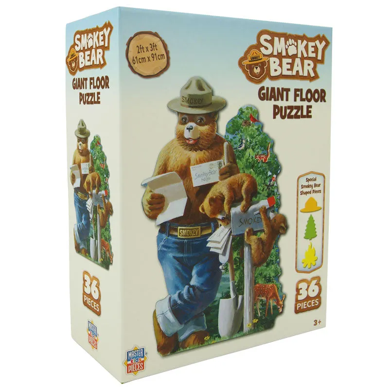 Smokey Bear Giant Floor Puzzle - Image 2