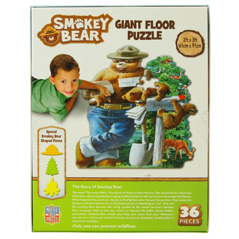 Smokey Bear Giant Floor Puzzle - Image 3