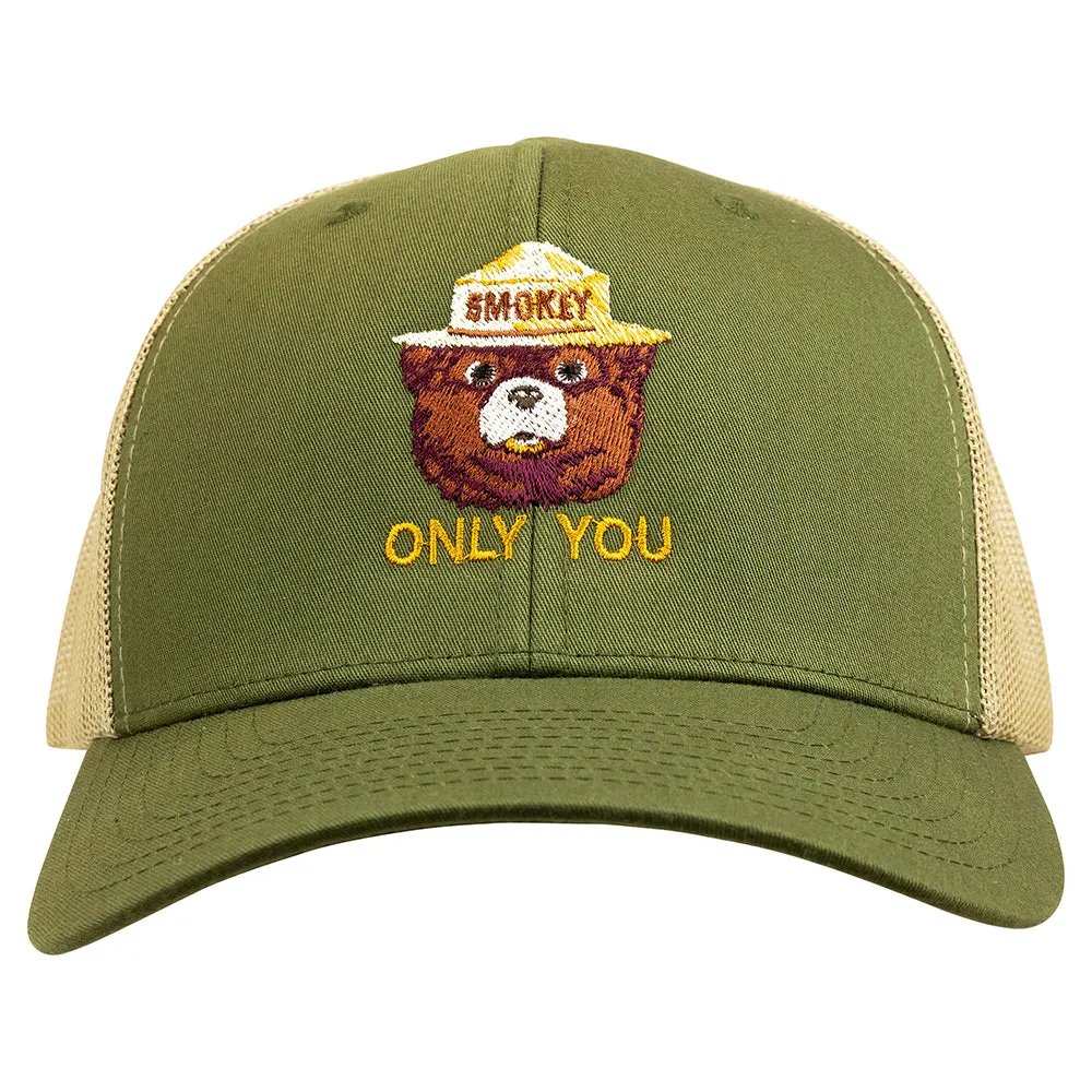 Smokey Bear Mesh-Back Cap - Portrait - Image 2