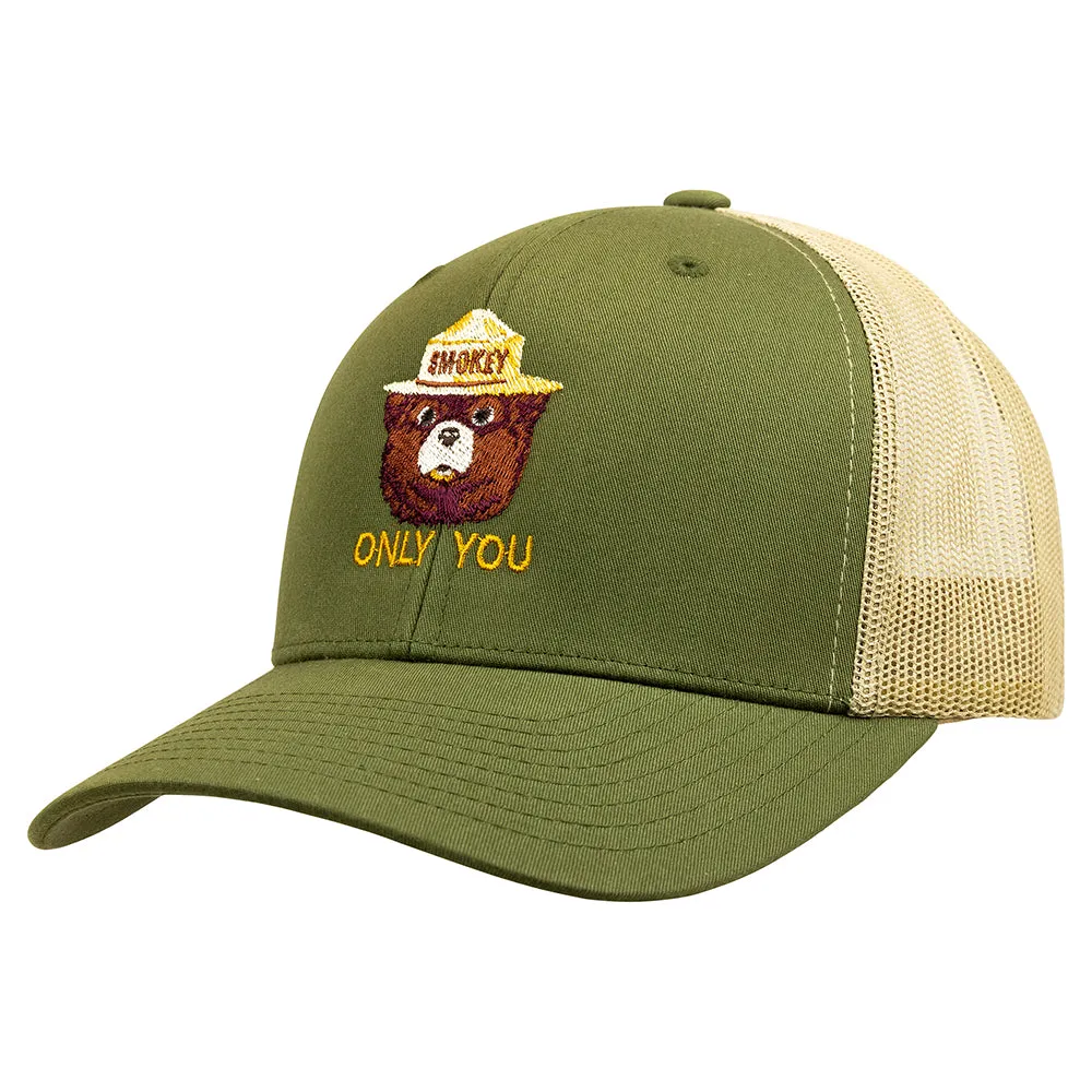 Smokey Bear Mesh-Back Cap - Portrait - Image 3