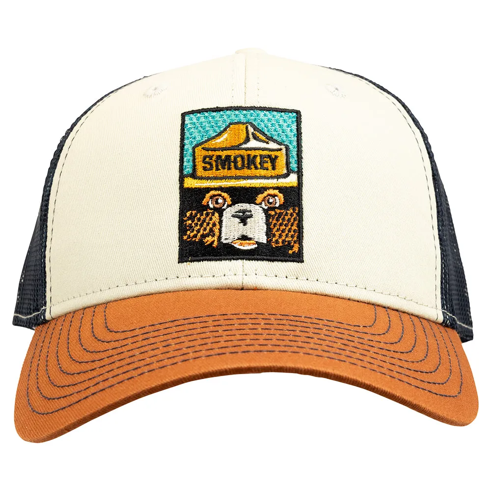 Smokey Bear Mesh-Back Cap - Comic Art - Image 2