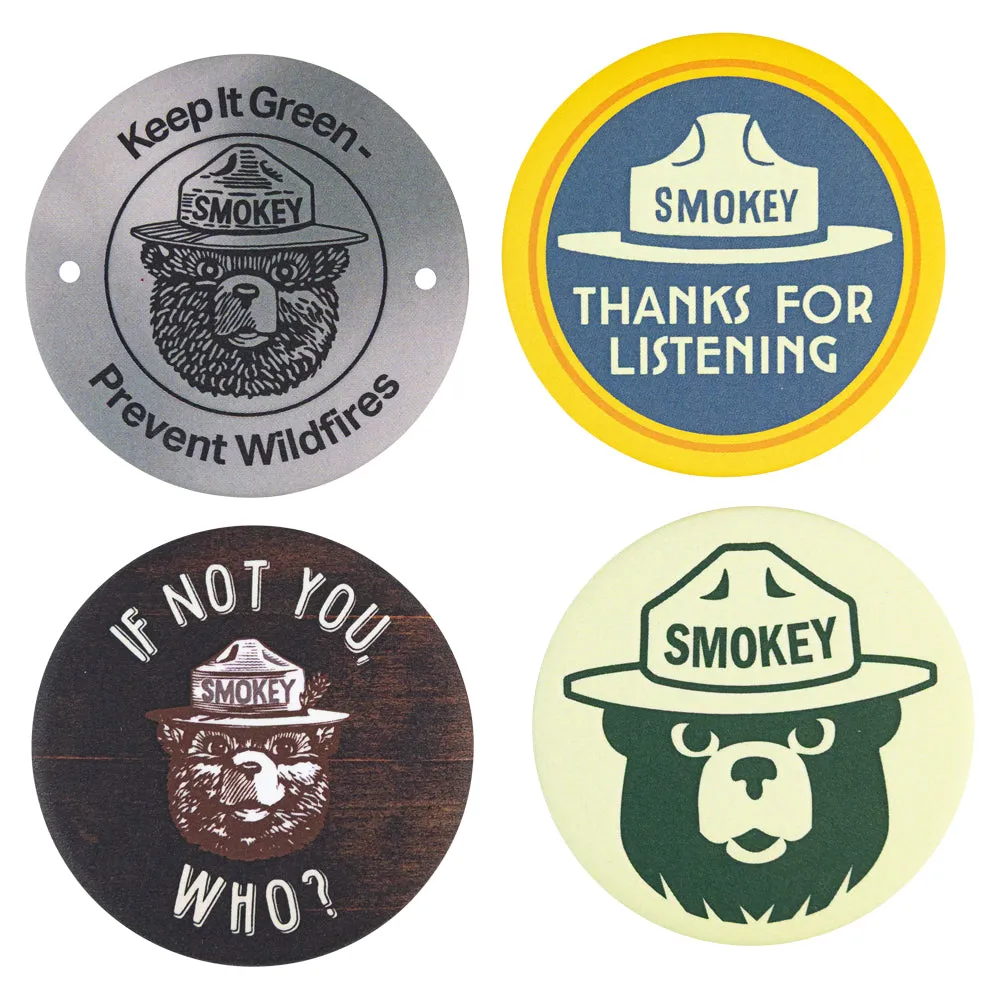 Smokey Bear Round Magnet Set - Classic - Image 3