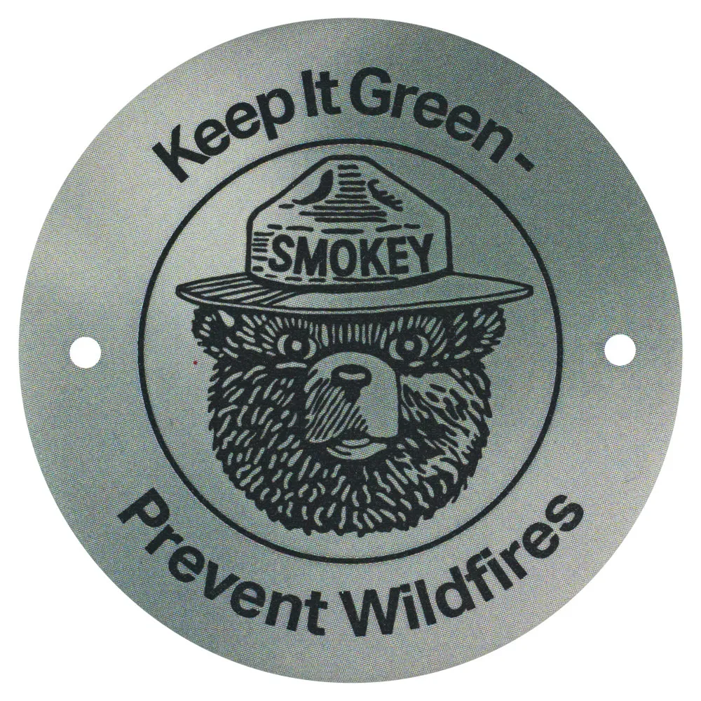 Smokey Bear Round Magnet Set - Classic - Image 5