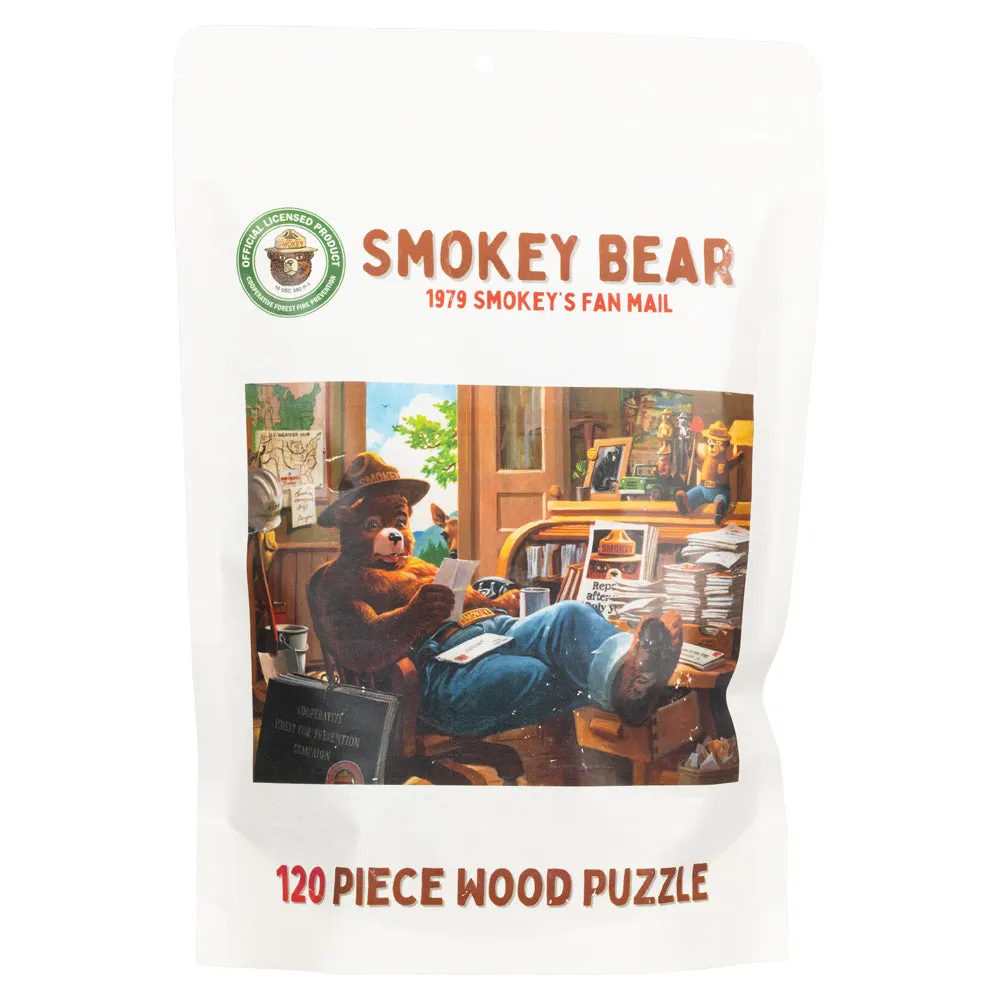 Smokey Bear Wood Puzzle