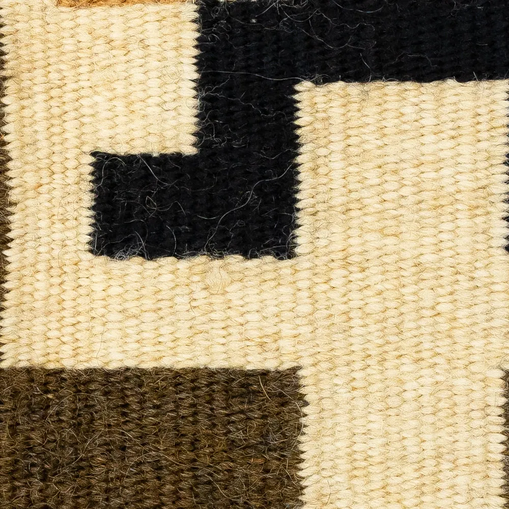 Storm Pattern Navajo Rug by Louise Harvey - Image 4