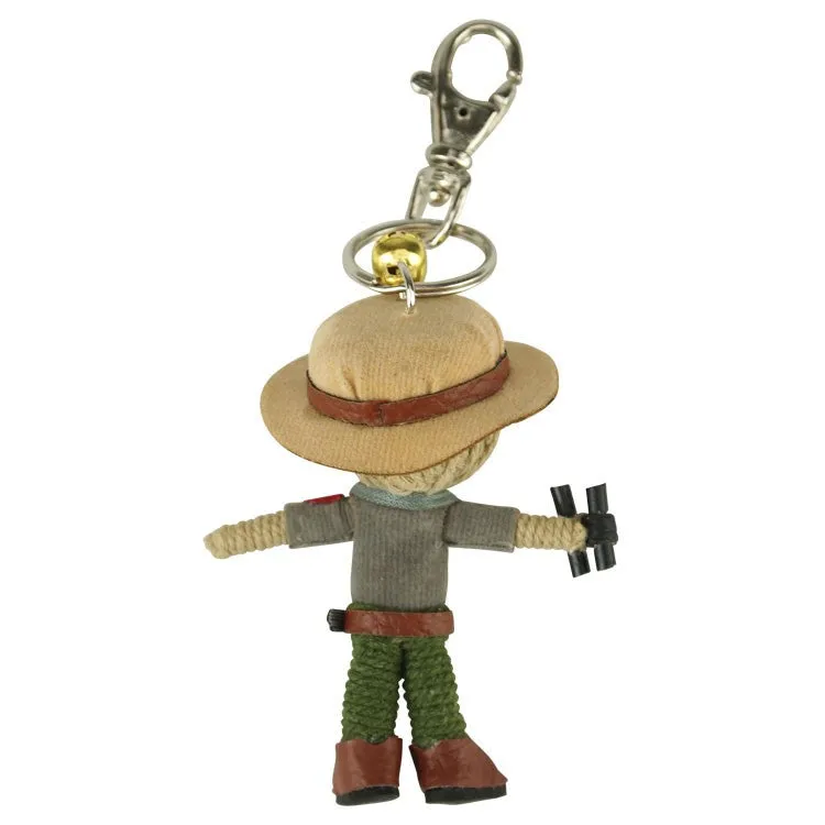 String Doll Keychain - Tan Parker Boy - Image 2