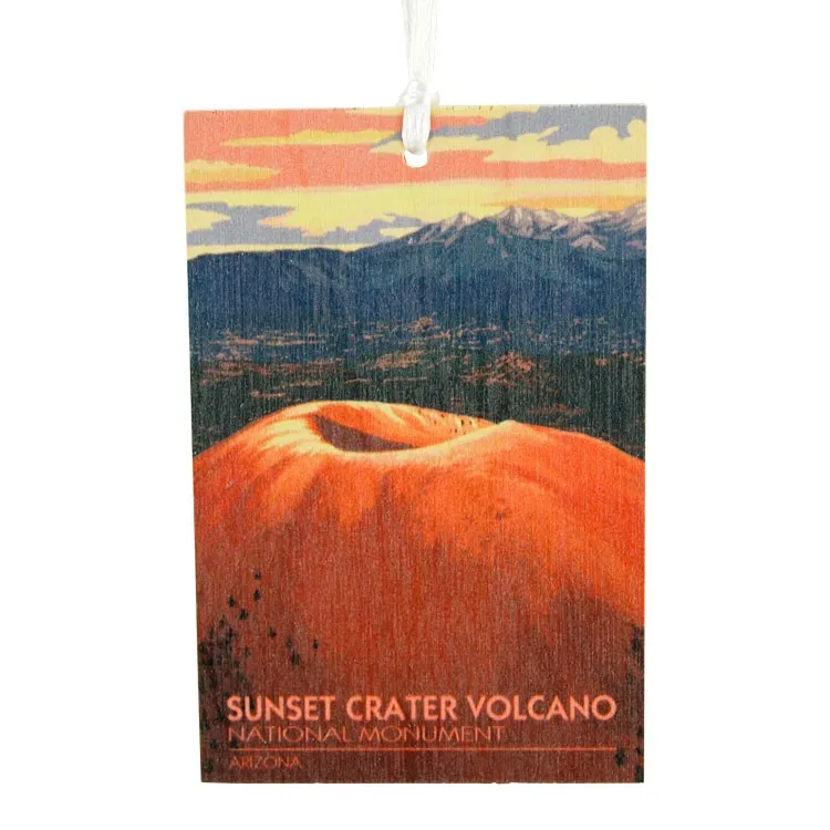 Sunset Crater Volcano National Monument Wood Graphic Ornament