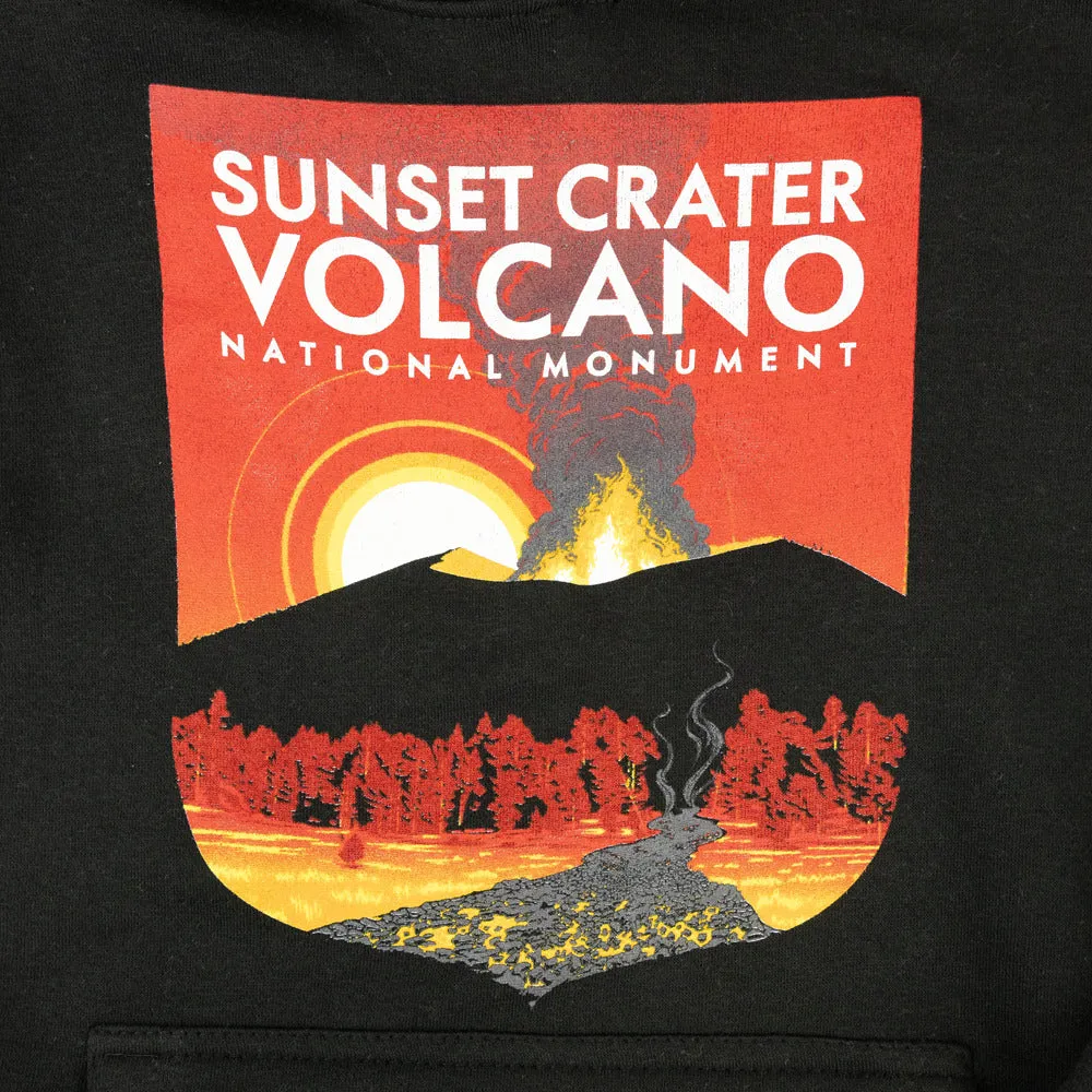 Sunset Crater Volcano National Monument Fleece Hoodie - Milestone - Image 2