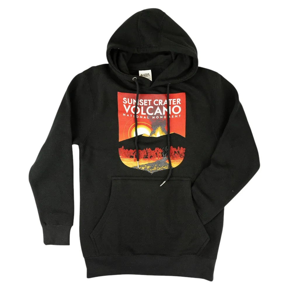 Sunset Crater Volcano National Monument Fleece Hoodie - Milestone - Image 3