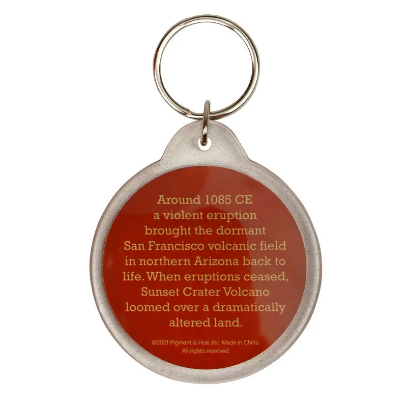 Sunset Crater Volcano National Monument Keychain - Image 2