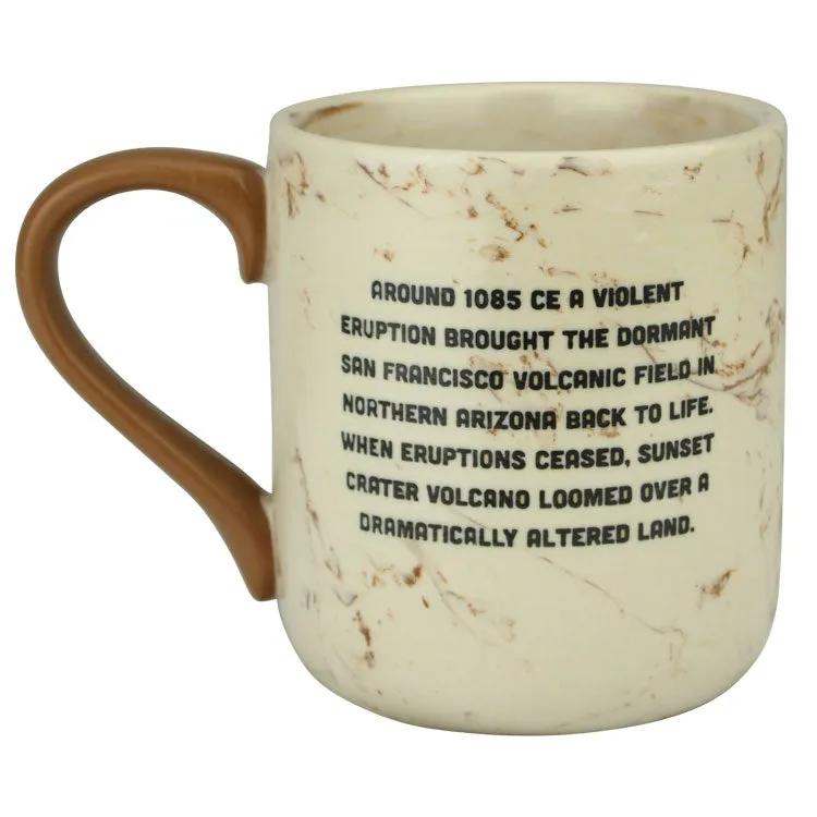 Sunset Crater Volcano National Monument Marbled Mug - Image 2
