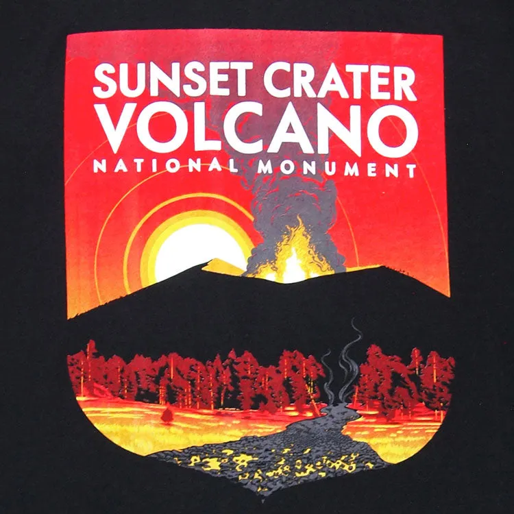 Sunset Crater Volcano National Monument T-Shirt - Eruption - Image 2