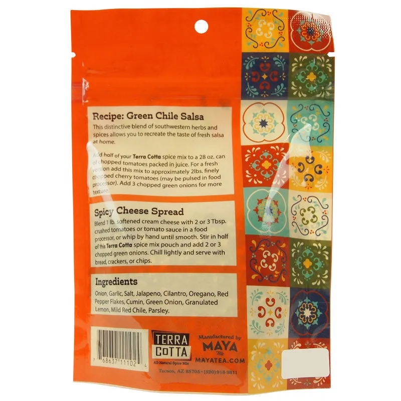 Terra Cotta Green Chile Salsa Spice Mix - Image 2