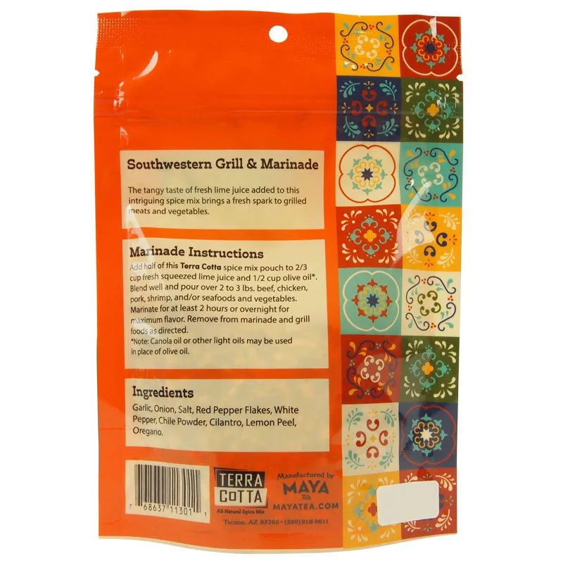Terra Cotta Southwestern Marinade Spice Mix - Image 2