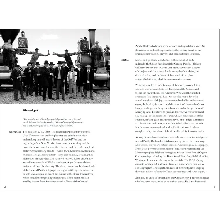 The Last Spike is Driven: Reenactment Script for the Golden Spike Ceremony - Image 2
