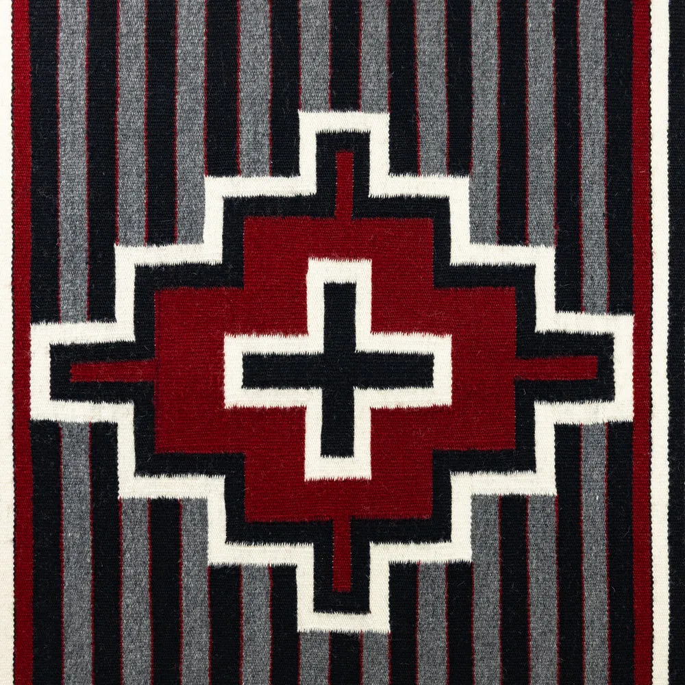 Third Phase Chief Navajo Blanket by Lucille Dougi - Image 3