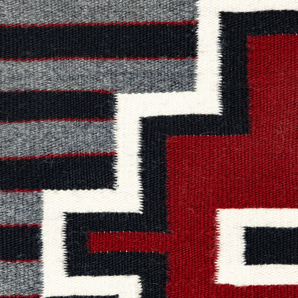 Third Phase Chief Navajo Blanket by Lucille Dougi - Image 4