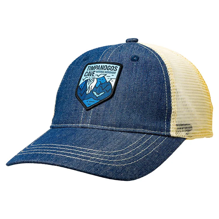 Timpanogos Cave National Monument Mesh-Back Cap - Fell Logo - Image 3