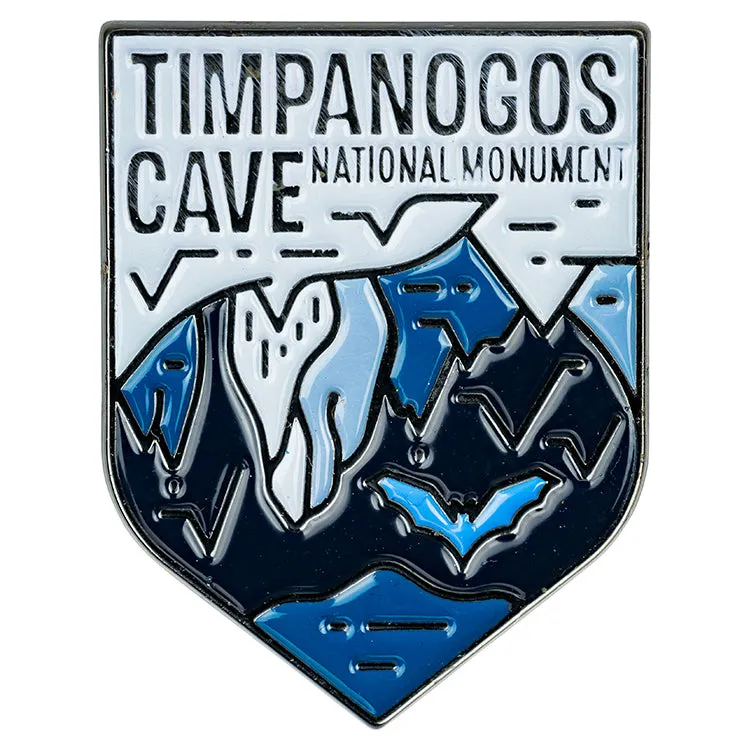 Timpanogos Cave National Monument Pin - Fell Logo