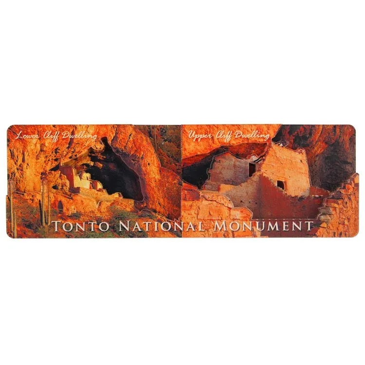 Tonto National Monument Magnet - Upper & Lower Houses 3D