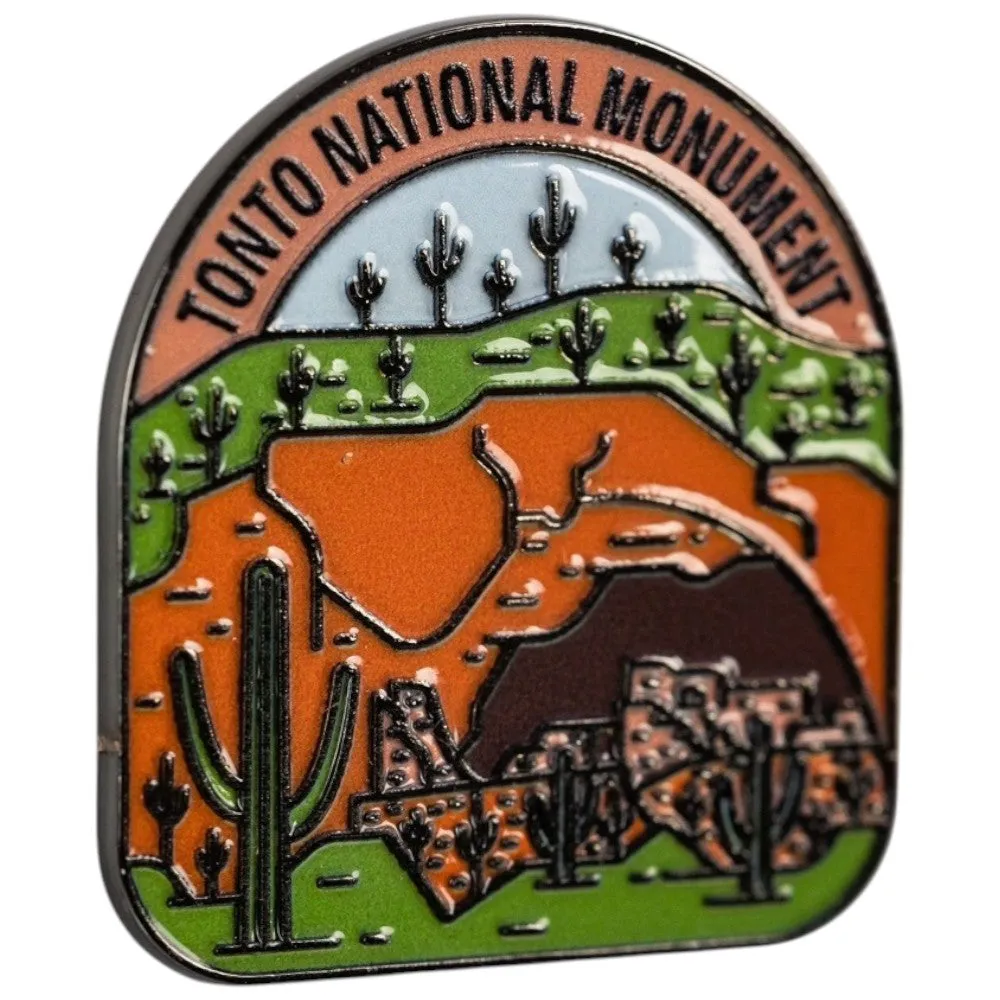 Tonto National Monument Pin - Fell Logo - Image 2
