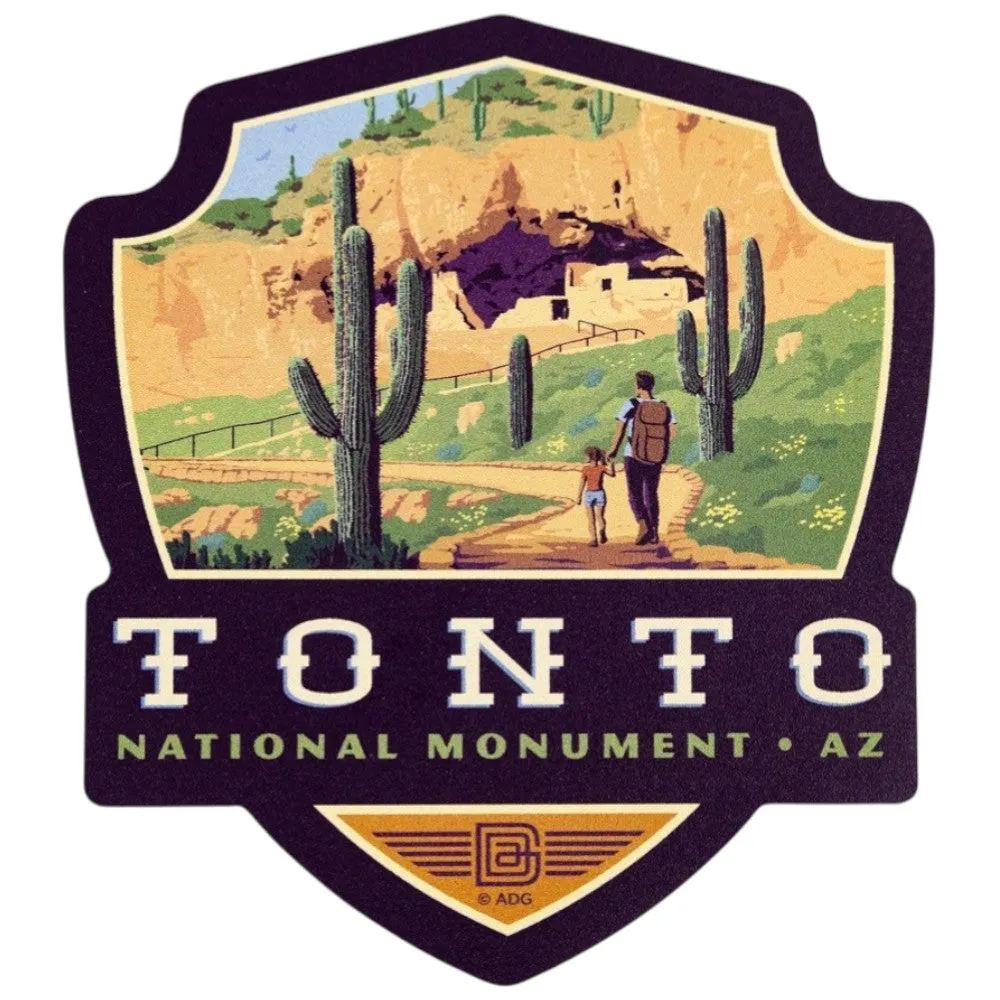 Tonto National Monument Sticker - ADG Badge Graphic