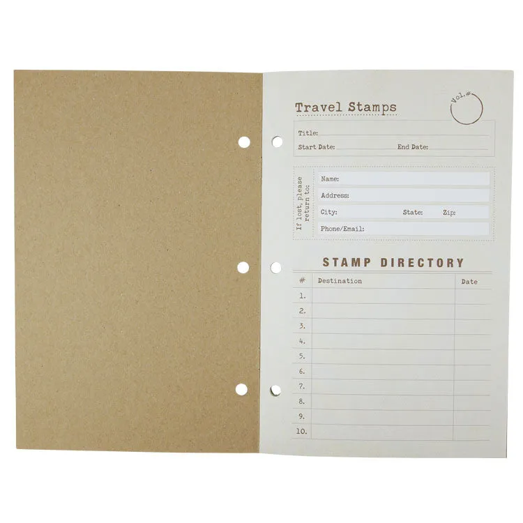 Travel Stamps Collection Booklet - Image 3