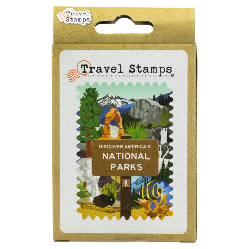 Travel Stamps National Park Playing Card Set - Image 2