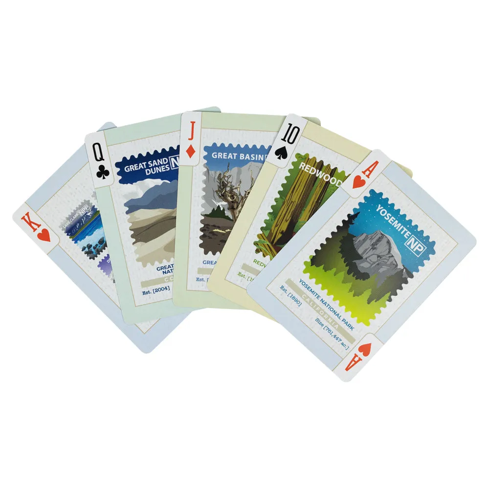 Travel Stamps National Park Playing Card Set - Image 3
