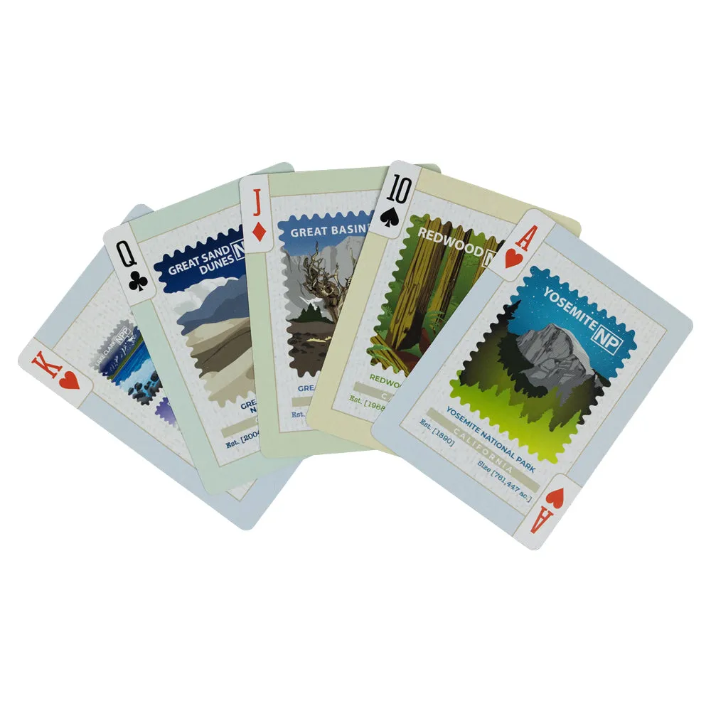 Travel Stamps National Park Playing Card Set - Image 4