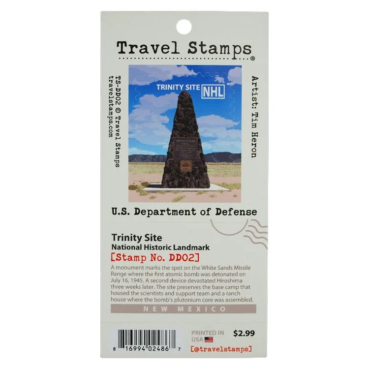 Trinity Site National Historic Landmark Travel Stamp