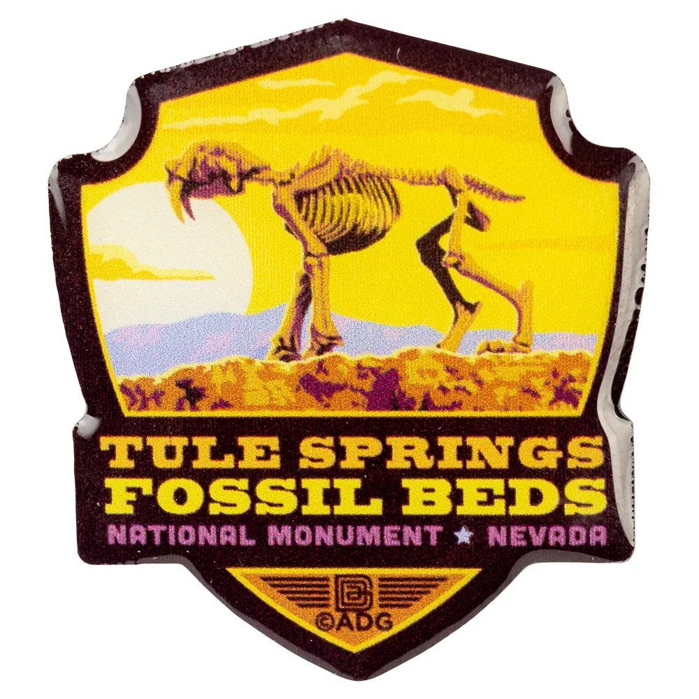 Tule Springs Fossil Beds National Monument Pin - ADG Graphic