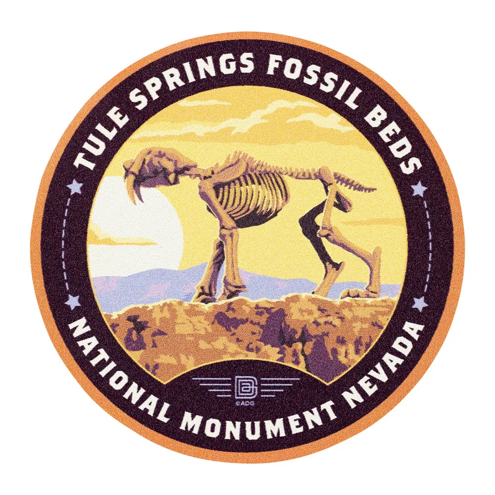 Tule Springs Fossil Beds National Monument Sticker - ADG Round Graphic