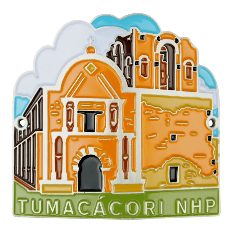 Tumacácori National Historical Park Hiking Stick Medallion - Mission