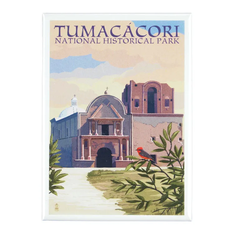 Tumacácori National Historical Park Magnet - Church Illustration