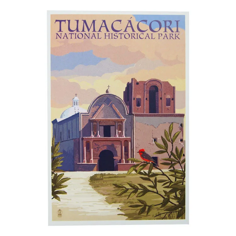 Tumacácori National Historical Park Postcard - Illustration