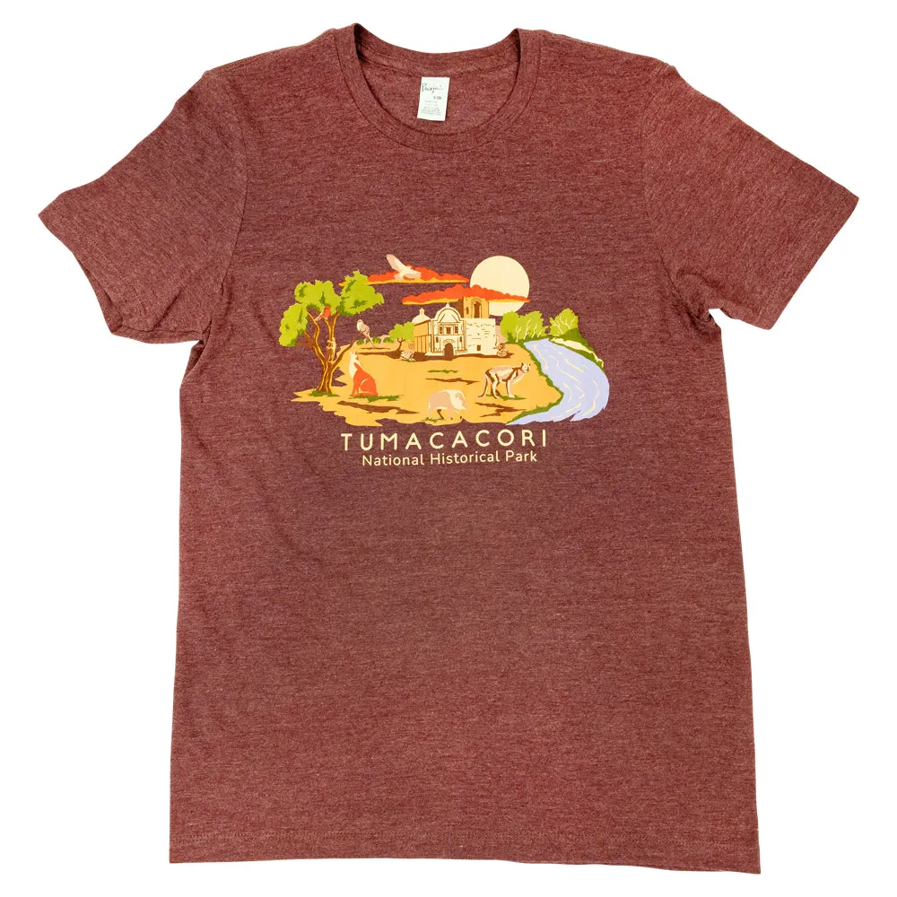 Tumacácori National Historical Park T-Shirt - Wildlife Graphic