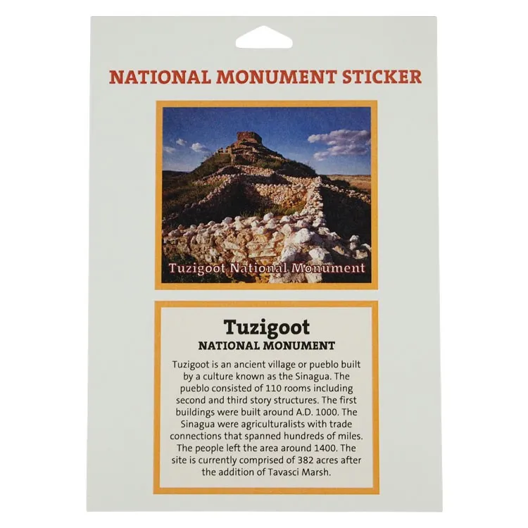 Tuzigoot National Monument Park Sticker