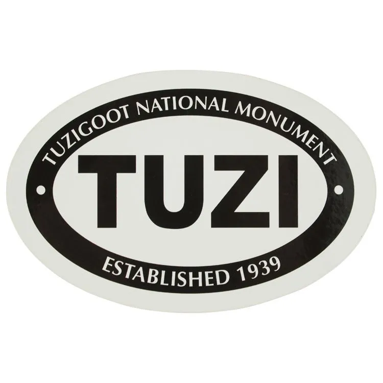 Tuzigoot National Monument Sticker - Mini Oval