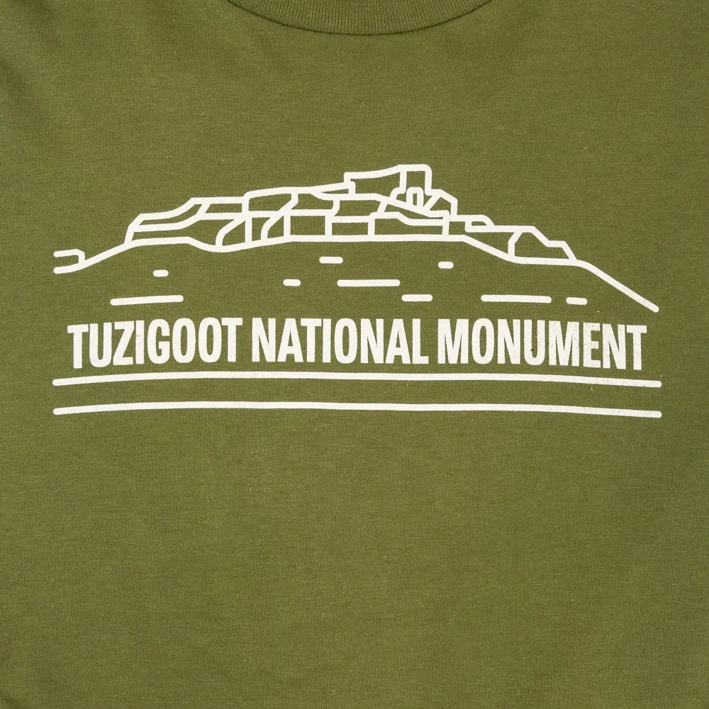 Tuzigoot National Monument T-Shirt - Fell Logo - Image 2