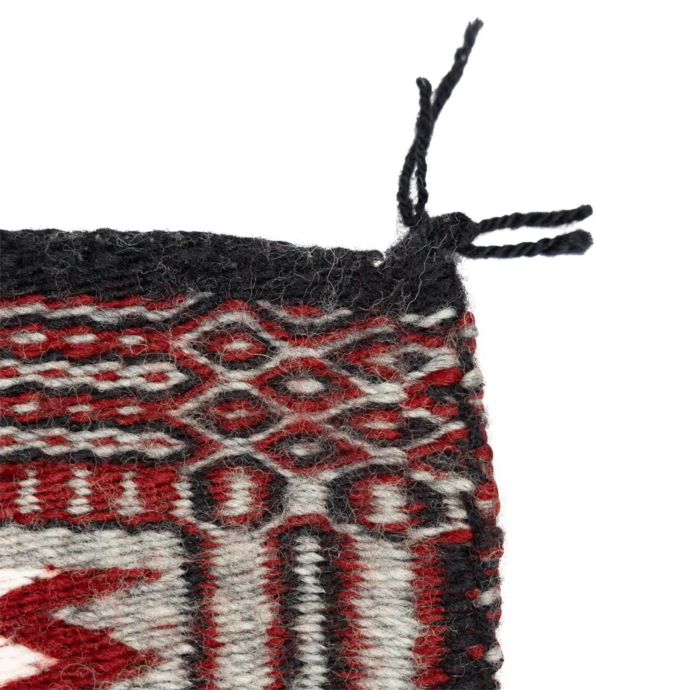 Two-Faced Navajo Rug by Rosebelle Nez - Image 3