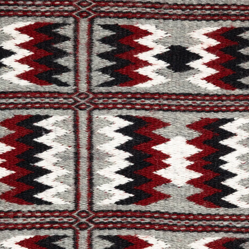 Two-Faced Navajo Rug by Rosebelle Nez - Image 5