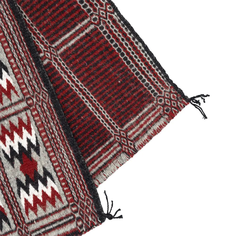 Two-Faced Navajo Rug by Rosebelle Nez - Image 7