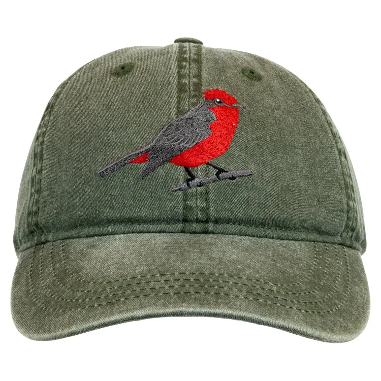 Vermilion Flycatcher Cap - Image 2