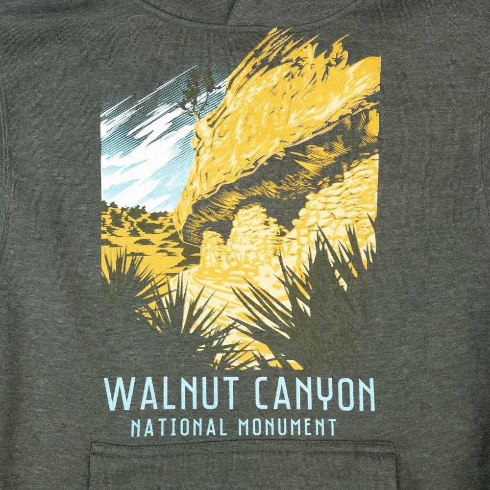 Walnut Canyon National Monument Fleece Hoodie - Milestone - Image 2