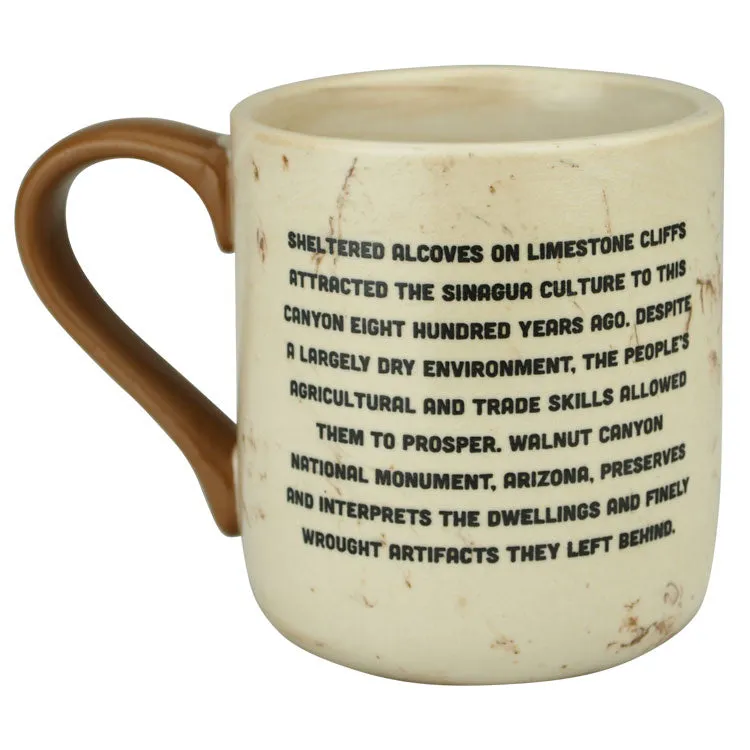 Walnut Canyon National Monument Marbled Mug - Image 2