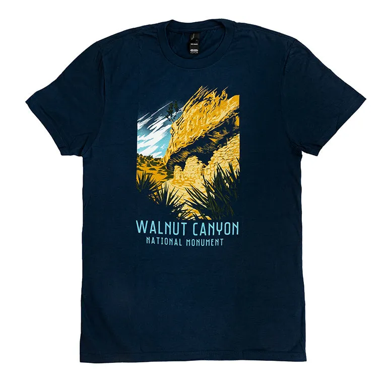 Walnut Canyon National Monument T-Shirt - Milestone