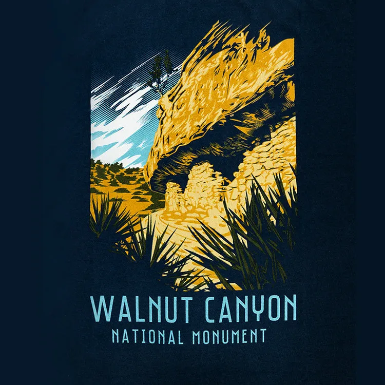 Walnut Canyon National Monument T-Shirt - Milestone - Image 2