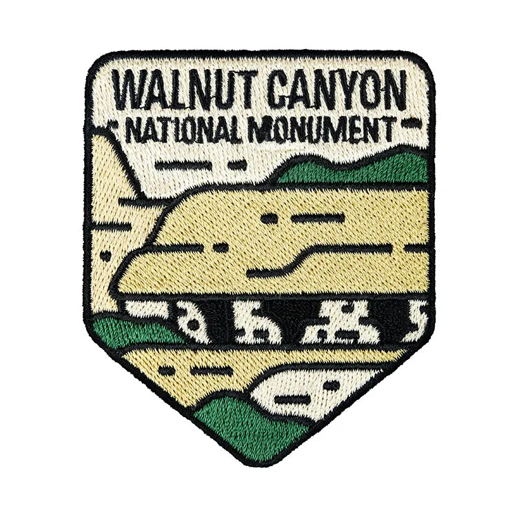 Walnut Canyon National Monument Patch - Fell Logo