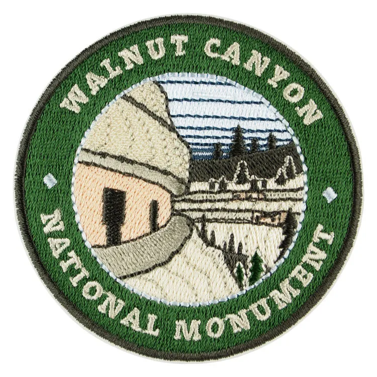 Walnut Canyon National Monument Patch - Round Logo